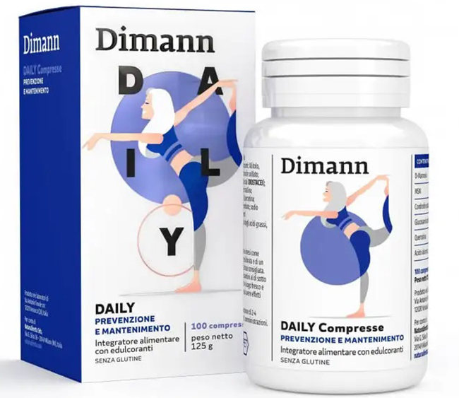 DIMANN DAILY 100 COMPRESSE - pharmaluna