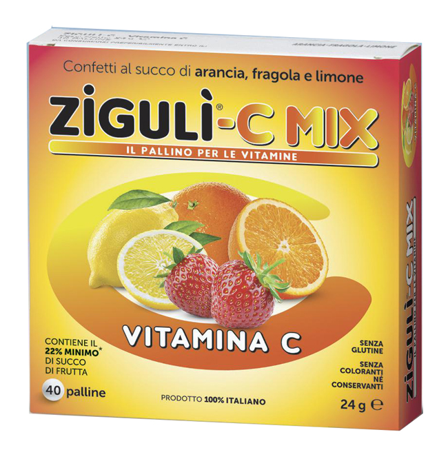 ZIGULI C MIX 40 PALLINE 24 G - pharmaluna