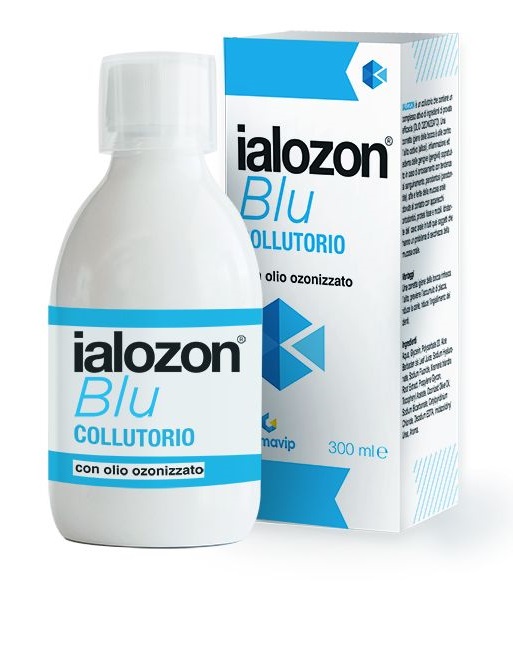 IALOZON BLU COLLUTORIO 300 ML - pharmaluna