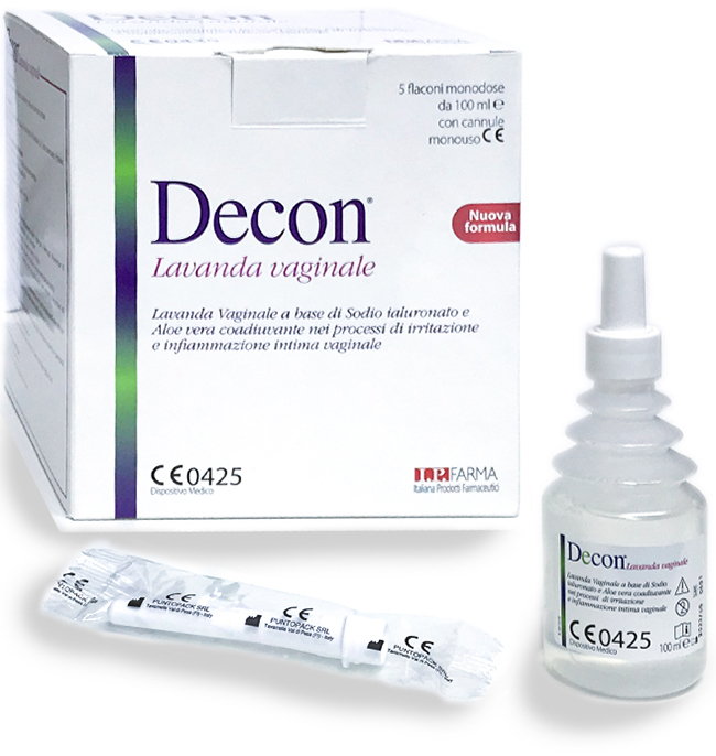 DECON LAVANDA VAGINALE 5 FLACONI DA 100 ML - pharmaluna