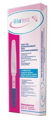 ILLA TEST DI GRAVIDANZA MONOPROVA MINI 1 STICK - pharmaluna