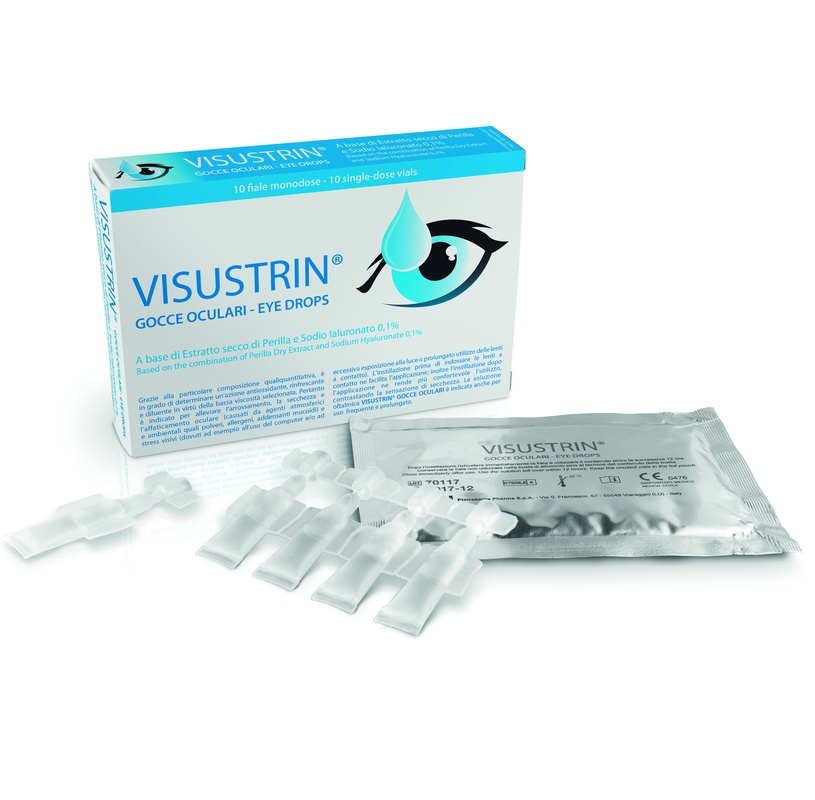 VISUSTRIN GOCCE OCULARI 10 MONODOSE 0,5 ML - pharmaluna
