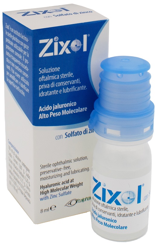 SOLUZIONE OFTALMICA ZIXOL PLURIDOSE 8 ML - pharmaluna