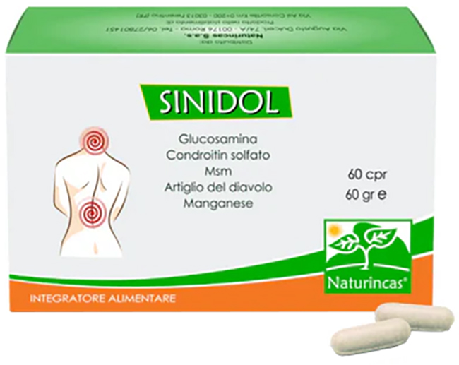 SINIDOL NATURINCAS 60 CAPSULE - pharmaluna