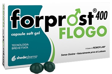 FORPROST 400 FLOGO INTEGRATORE ALIMENTARE 15 CAPSULE MOLLI - pharmaluna