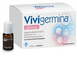 VIVIGERMINA DONNA 10 FLACONCINI 10 ML - pharmaluna
