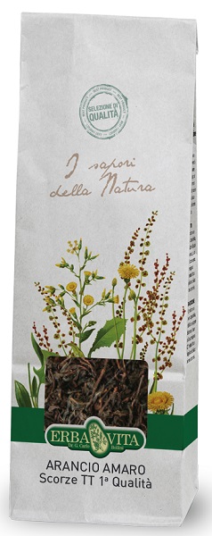 ARANCIO AMARO TAGLIO TISANA PRIMA QUALITA' SCORZE 100 G - pharmaluna