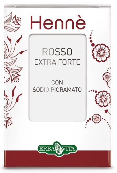 HENNE COLORANTE CAPELLI ROSSO NATURALE EXTRA FORTE - pharmaluna