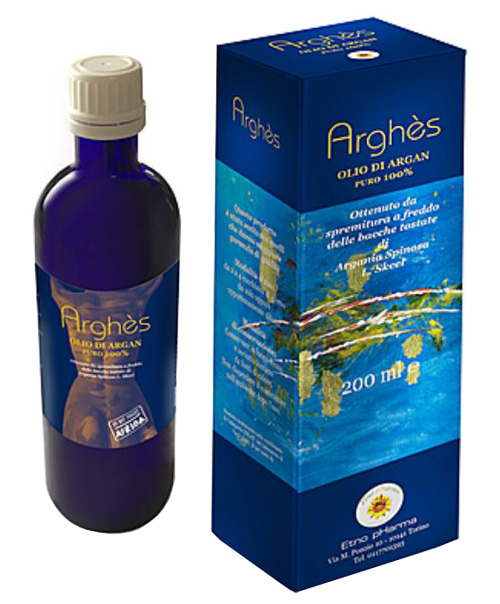 ARGHES OLIO ARGAN GOCCE 200 ML - pharmaluna