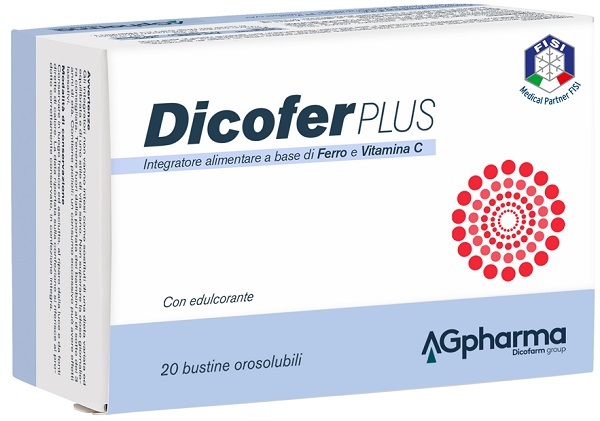 DICOFER PLUS 20 BUSTINE - pharmaluna