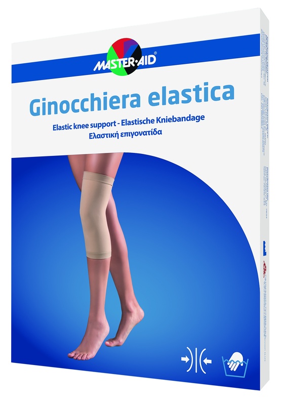 GINOCCHIERA ELASTICA MASTER-AID SPORT TAGLIA 5 44/49CM - pharmaluna