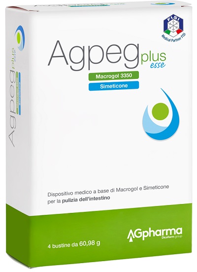AGPEG PLUS ESSE 4 BUSTE OROSOLUBILI DA 60,98 G - pharmaluna