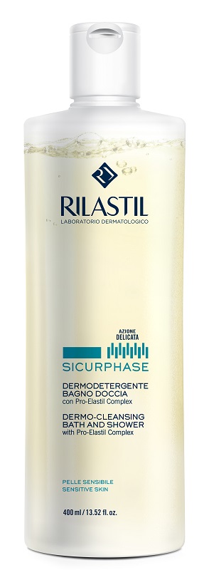 RILASTIL SICURPHASE DERMODETERGENTE BAGNO DOCCIA 400 ML - pharmaluna