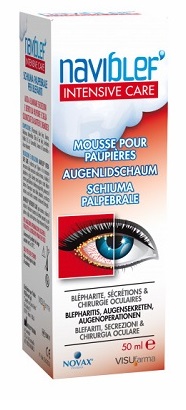 NAVIBLEF INTENSIVE CARE SCHIUMA PALPEBRALE 50 ML - pharmaluna