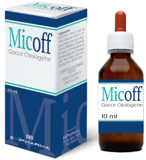 MICOFF GOCCE OTOLOGICHE 10 ML - pharmaluna
