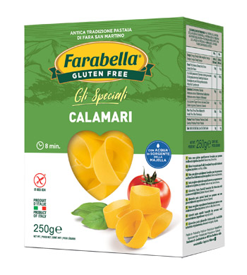 FARABELLA CALAMARI SENZA GLUTINE 250 G - pharmaluna