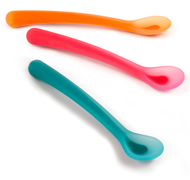 SUAVINEX CUCCHIAIO SILICONE ROSA - pharmaluna