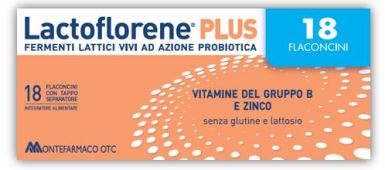 LACTOFLORENE PLUS 18 FLACONI 180 ML - pharmaluna