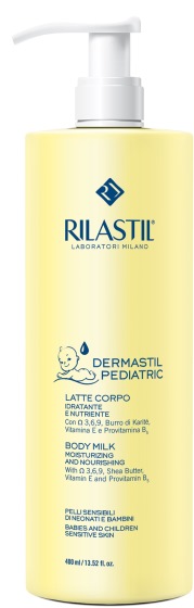 RILASTIL DERM PEDIATRIC LATTE CORPO IDRATANTE NUTRIENTE 400 ML - pharmaluna