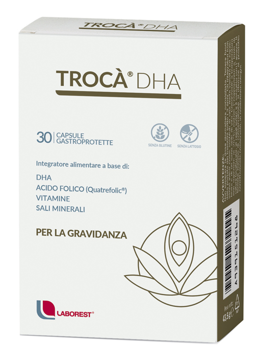 TROCA' DHA 30 CAPSULE - pharmaluna