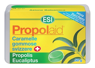 ESI PROPOLAID CARAMELLE EUCALIPTO + PROPOLI 50 G - pharmaluna