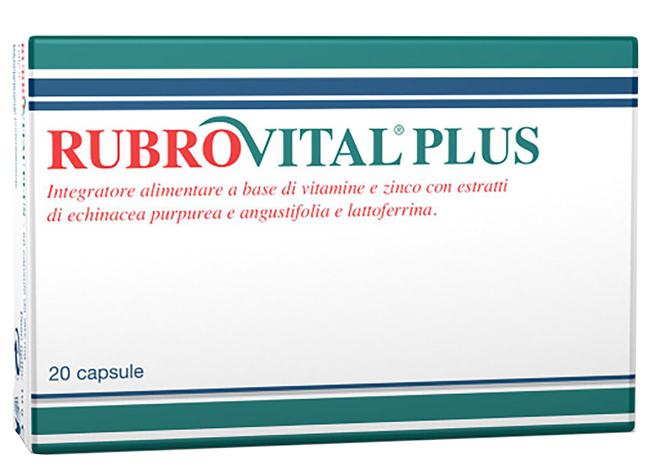 RUBROVITAL PLUS 20 CAPSULE - pharmaluna