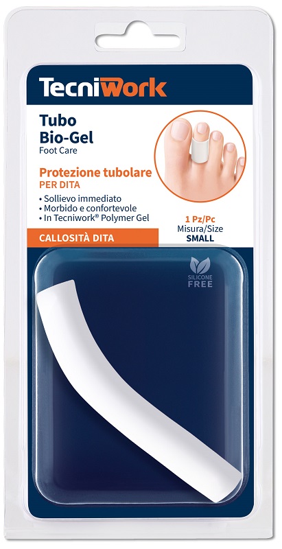 BIOGEL FASCETTA TUBOLARE GEL DITA PIEDI SMALL 1 PEZZO - pharmaluna