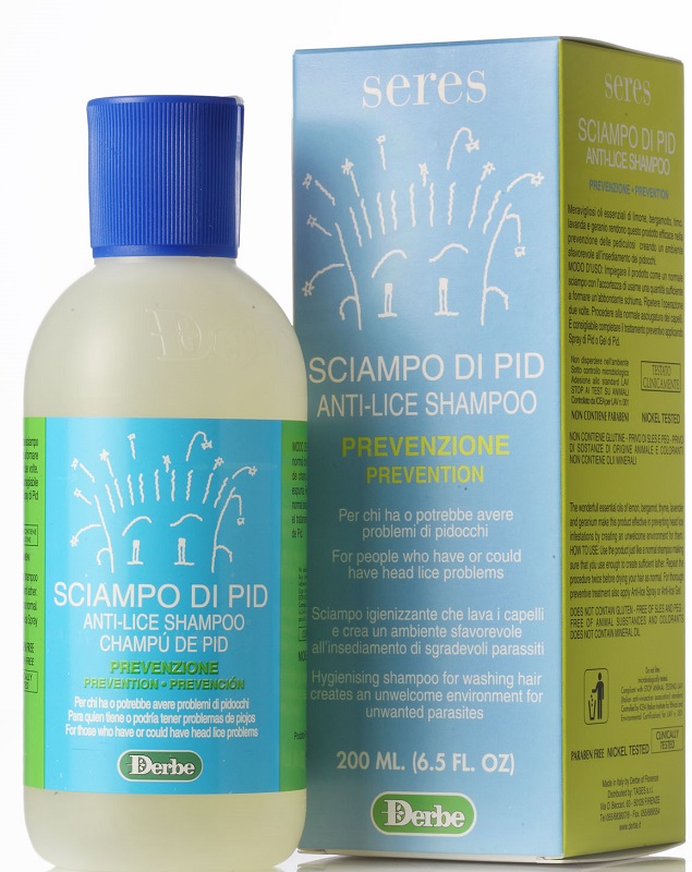 SERES SCIAMPO PREVENTIVO PEDICULOSI 200 ML - pharmaluna