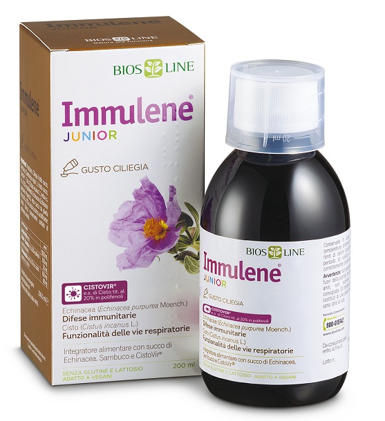 BIOSLINE IMMULENE JUNIOR 200 ML - pharmaluna