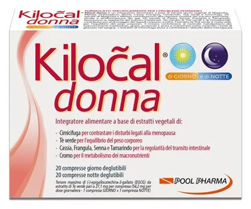 KILOCAL DONNA 40 COMPRESSE - pharmaluna