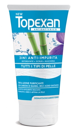 NEW TOPEXAN ANTI IMPURITA' 3 IN 1 150 ML - pharmaluna