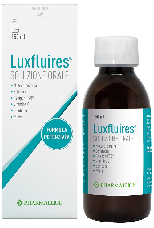 LUXFLUIRES SOLUZIONE ORALE 150 ML - pharmaluna