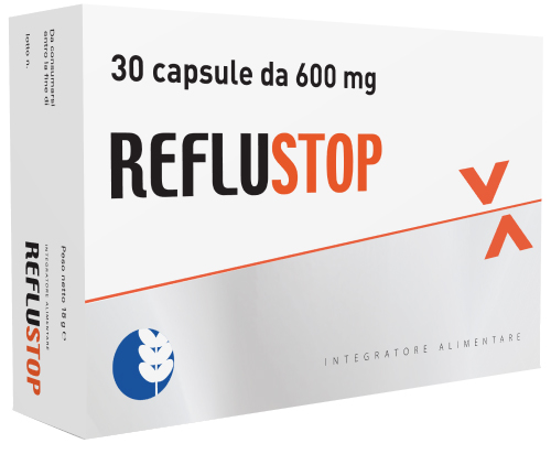 REFLUSTOP 30 CAPSULE 600 MG - pharmaluna