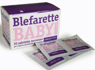 BLEFARETTE BABY SALVIETTINE OCULARI MEDICATE MONOUSO 30 PEZZI - pharmaluna