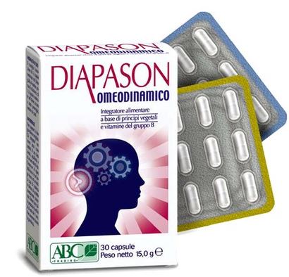 DIAPASON OMEODINAMICO 30 CAPSULE - pharmaluna