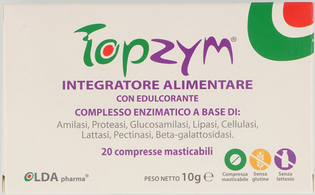 TOPZYM 20 COMPRESSE - pharmaluna