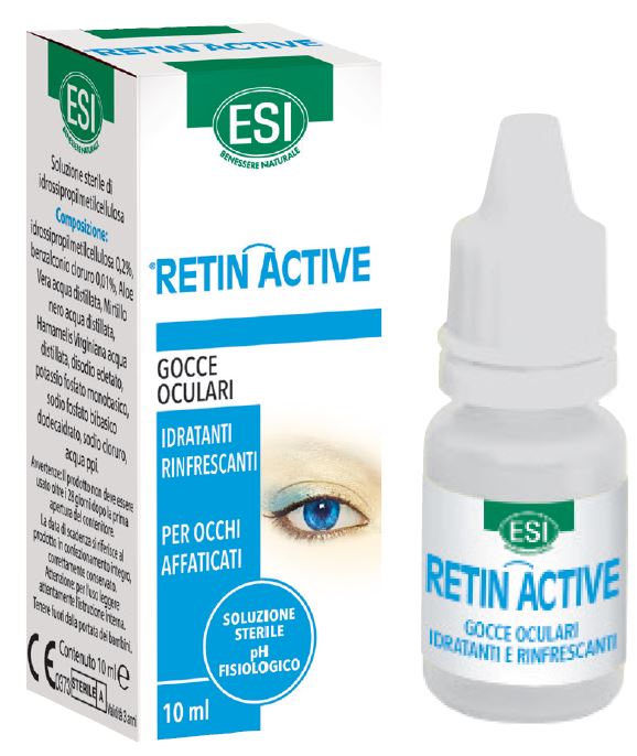 ESI RETIN ACTIVE MIRTILLO GOCCE OCULARI 1 FLACONE 10 ML - pharmaluna