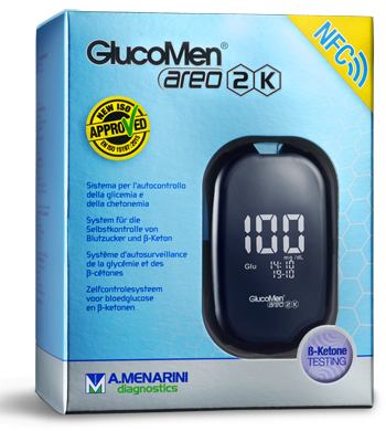 STRUMENTO GLUCOMEN AREO 2K METER SET PER MONITORAGGIO DIABETE - pharmaluna