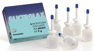 GLICEROLAX ADULTI MICROCLISMI EVACUANTI 6 PEZZI X 9 G CONTIENE AMIDO DI RISO - pharmaluna