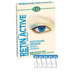 ESI RETIN ACTIVE MIRTILLO GOCCE OCULARI 10 FLACONCINI MONODOSE DA 0,5 ML - pharmaluna
