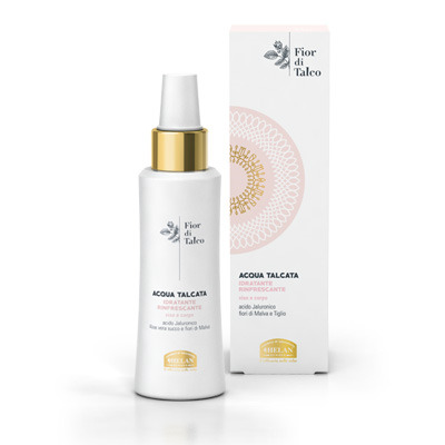HELAN FIOR DI TALCO ACQUA IDRATANTE RINFRESCANTE VISO E CORPO 100 ML - pharmaluna