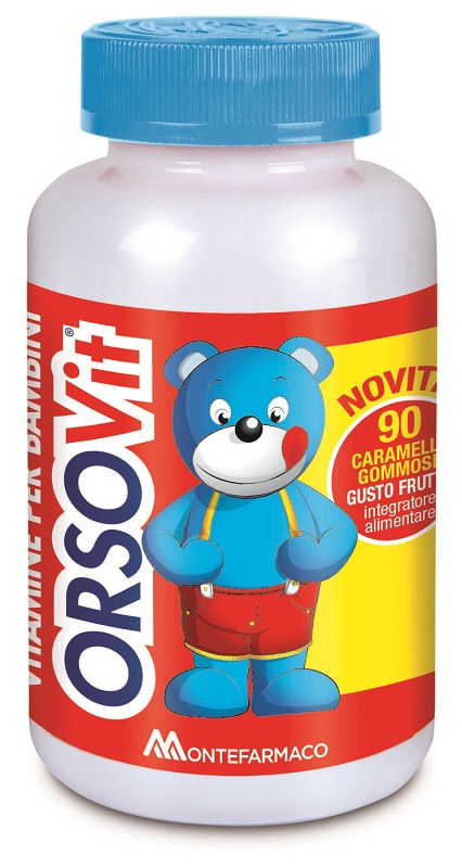 ORSOVIT CARAMELLE GOMMOSE 90 PEZZI - pharmaluna