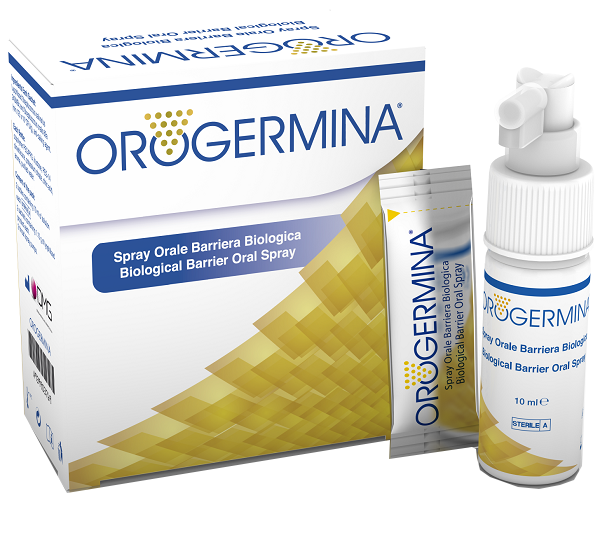 OROGERMINA SPRAY ORALE 2 FLACONI X 10 ML + 2 BUSTINE 1,15 G DI LIOFILIZZATO + 2 NEBULIZZATORI ORALI - pharmaluna