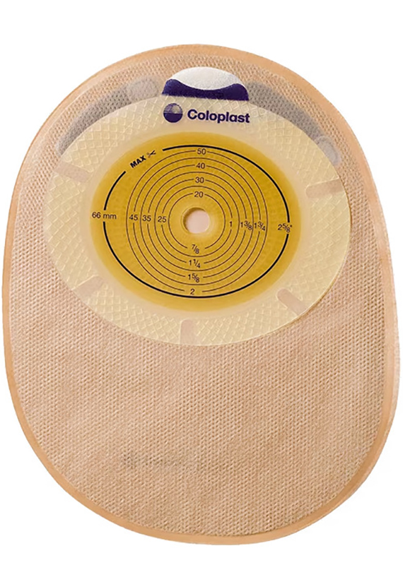 SACCA PER COLOSTOMIA CHIUSA RICOPERTA IN TESSUTO NON TESSUTOCON APERTURA ISPEZIONABILE FORO 25MM MIDI CAPAPACITA' 340ML 30 PEZZI - pharmaluna
