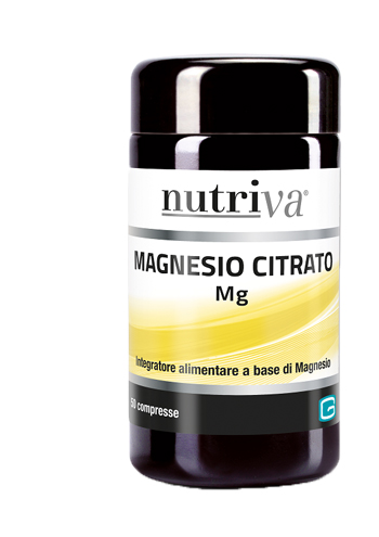 NUTRIVA MAGNESIO CITRATO 50 COMPRESSE - pharmaluna
