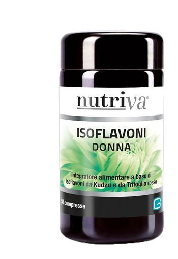 NUTRIVA ISOFLAVONI DONNA 50 COMPRESSE - pharmaluna