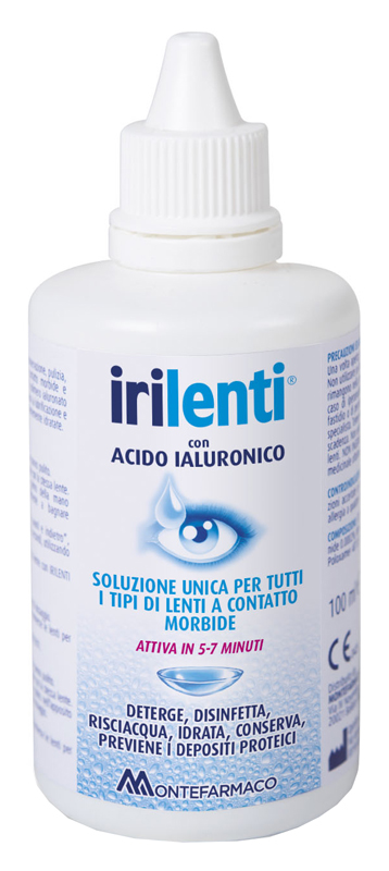 SOLUZIONE UNICA PER LENTI A CONTATTO IRILENTI 100ML - pharmaluna