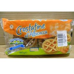 HAPPY FARM CROSTATA DI ALBICOCCHE SENZA GLUTINE 180 G - pharmaluna
