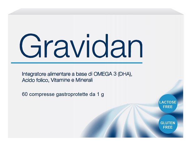 GRAVIDAN 60 COMPRESSE GASTROPROTETTE - pharmaluna