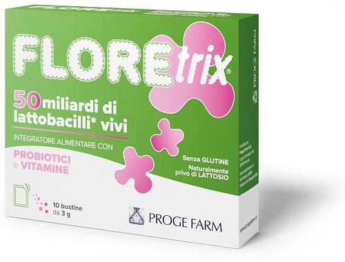 FLORETRIX 50MLD 10 BUSTINE - pharmaluna